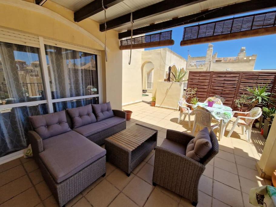 Atico En La Playa Apartment Roquetas de Mar Ngoại thất bức ảnh